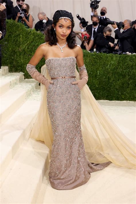 See Yara Shahidi's Dior Dress at the 2021 Met Gala 